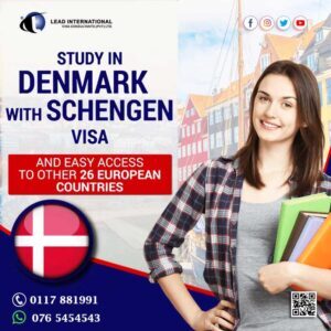 Study in Denmark with Schengen Visa