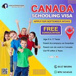 Schooling Visa Canada