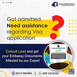 Visa Application with Lead
