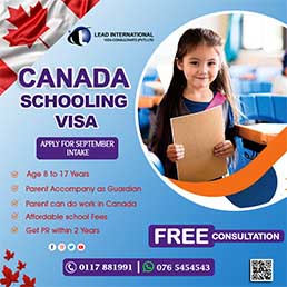 Schooling VIsa Canada